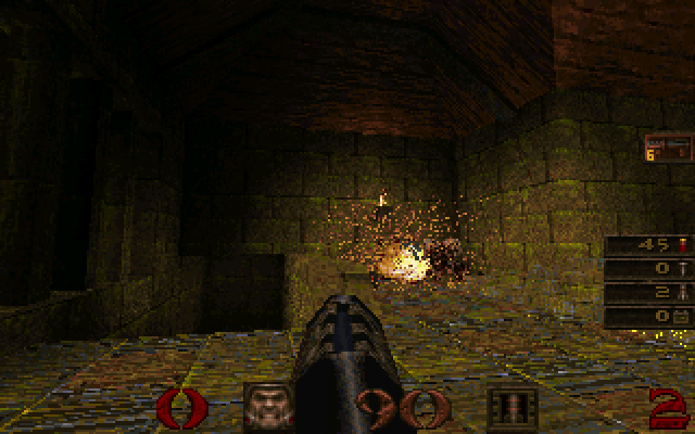 Quake atari screenshot